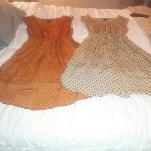 Lot 2 summer high low dresses